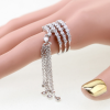 Zircon Tassel Ring Style 02