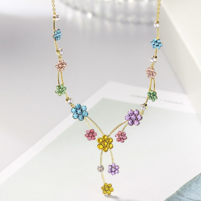Gold Plated Swarovski Set - Image 4