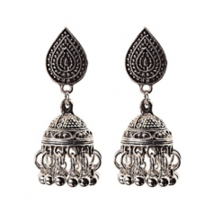 Antique Leaf Jhumki
