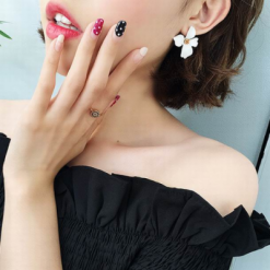 Flower Petals Studs - Image 4