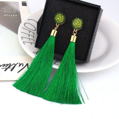 Thread Tassel Earrings