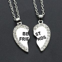 Best Friends Heart Locket
