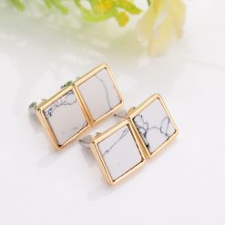 Marble Studs Square
