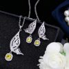 Butterfly Zircon Set
