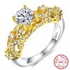 Gold Crown Ring