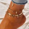 3 Pcs Anklet Set