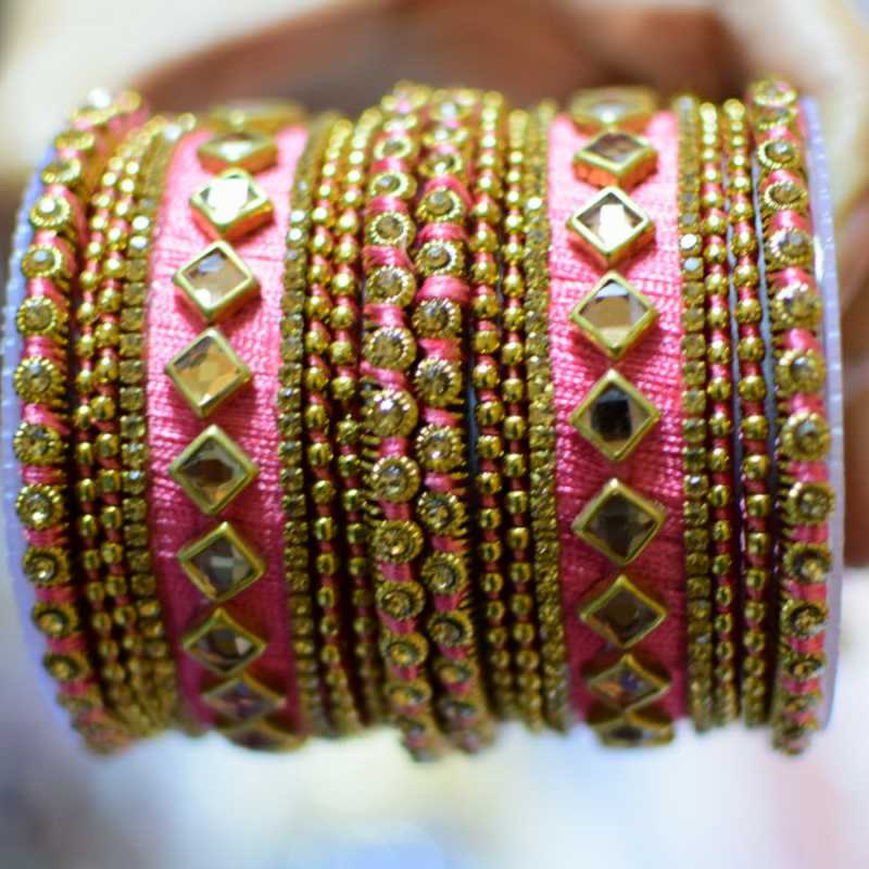Kundan Work Bangles