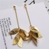 Long Tassel Leaves Earrings
