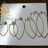 Oval Shape Earrings