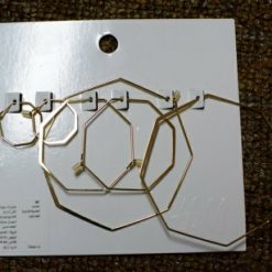 Penta Square Earrings
