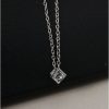 Tiny Box Pendant Chain