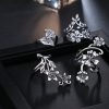 Vintage Flower Rings Set