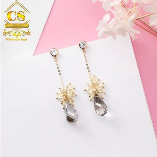 Waterdrop Crystal Earrings