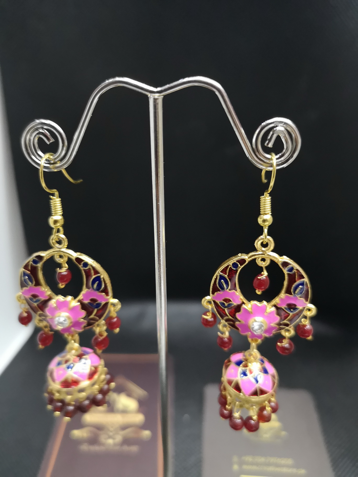 Meenakari Jhumkian