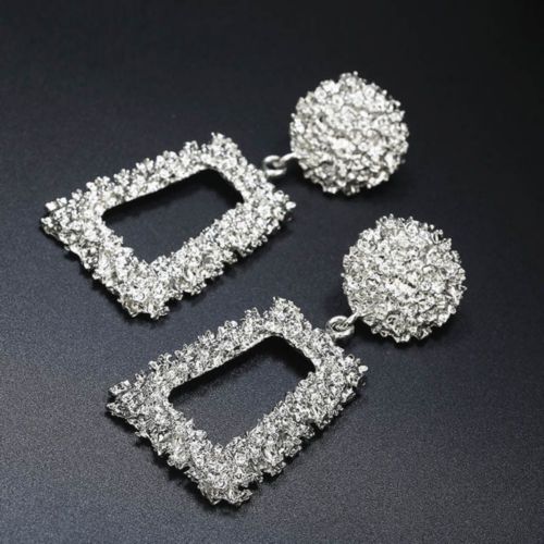Rectangular Hanging Earrings