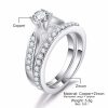 Double CZ Ring