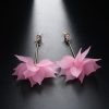 Colorful Acrylic Flower Earrings