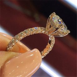 Diomond Style Ring Gold