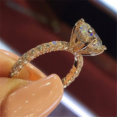 Diomond Style Ring Gold