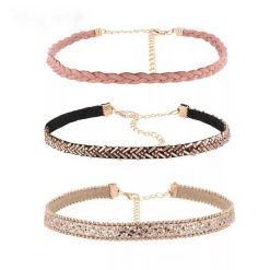 Choker Necklaces Set of 3pcs