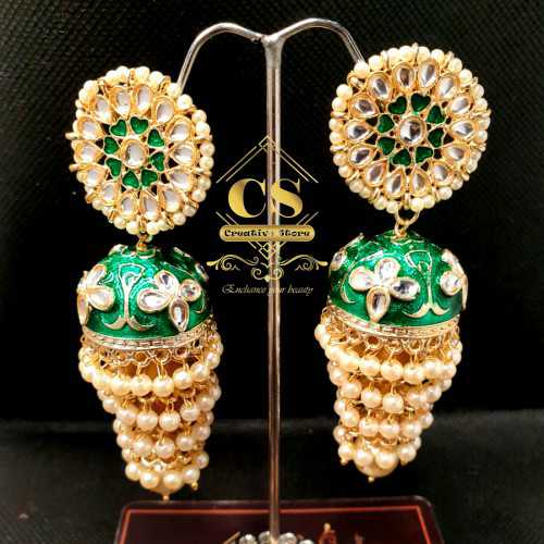 Layer Beads Jhumkay