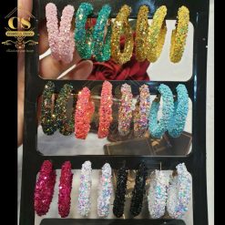 Crystal Hoop Earrings